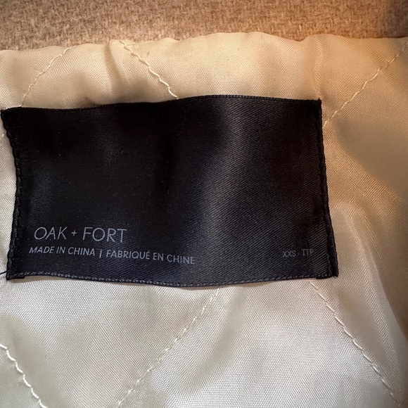 Oak + Fort Varsity Bomber Jacket - Picture 3 of 13